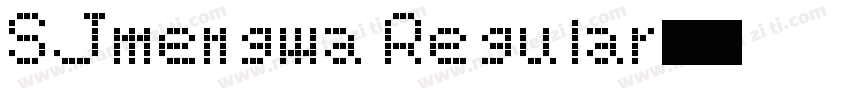 SJmengwa Regular字体转换